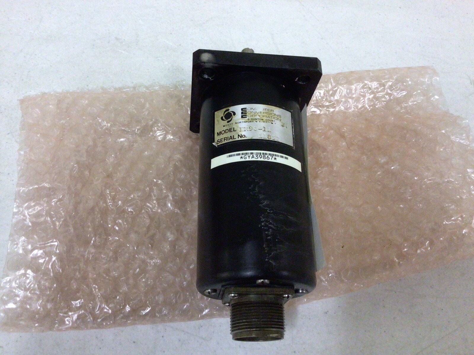 COMPUTER CONVERSIONS CORPORATION HR90-11 TRANSDUCER, SERIAL:11852, FREE SHIPPING