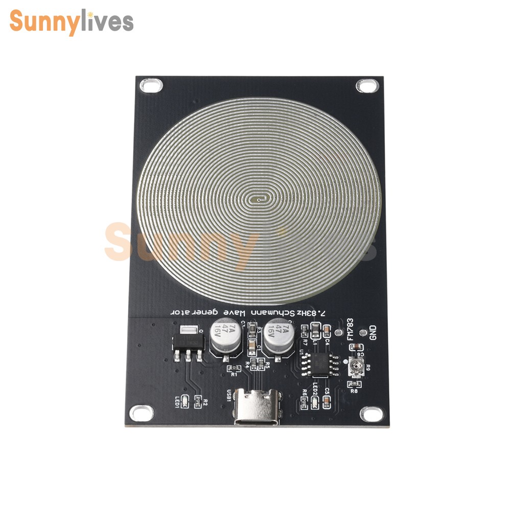 DC 5V 7.83Hz Schumann Wave Generator Ultra Low Frequency Pulse Generator Type-C