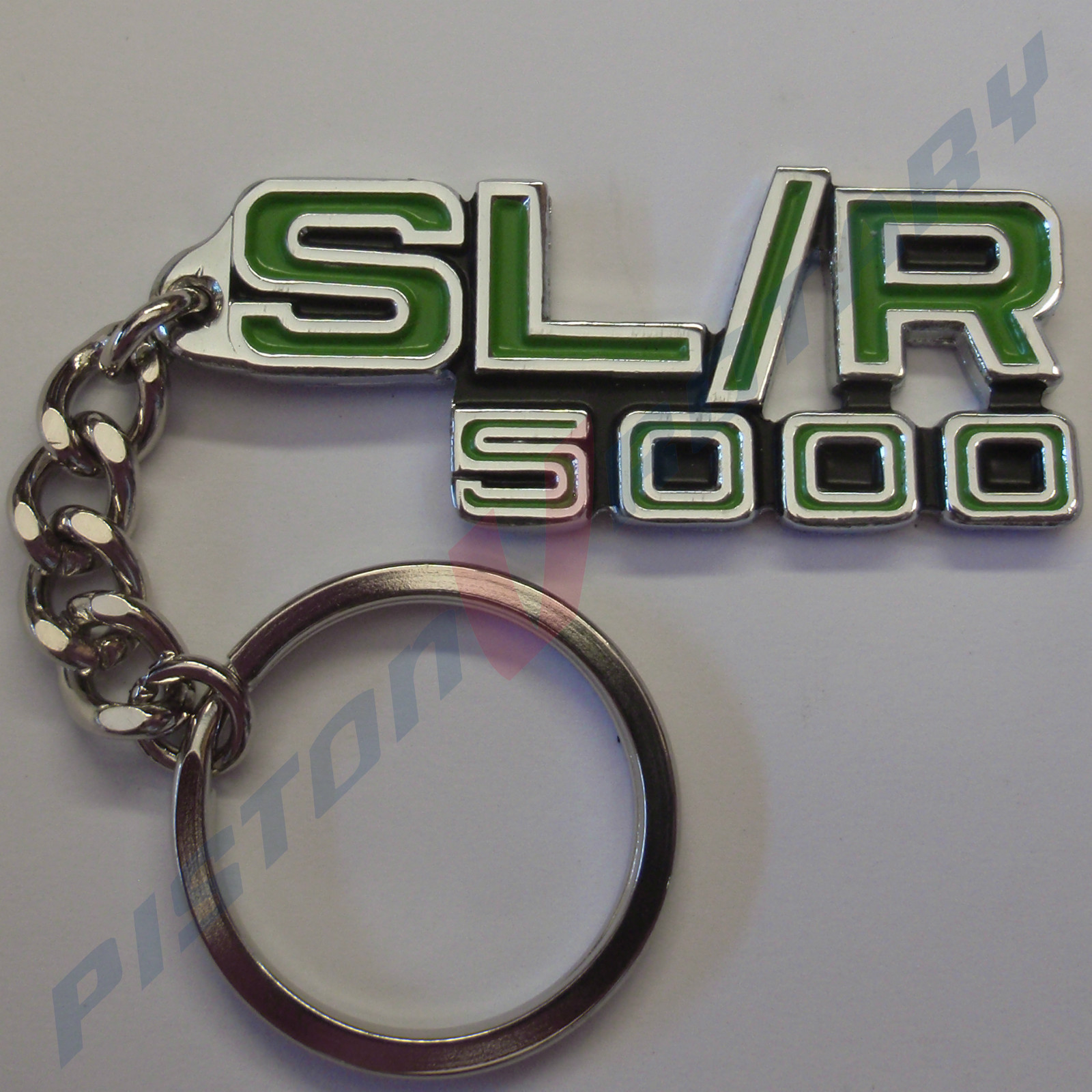 SLR 5000 KEYRING KEY CHAIN Chrome, Green, for Torana Holden LJ LC LH LX XU1 GTR