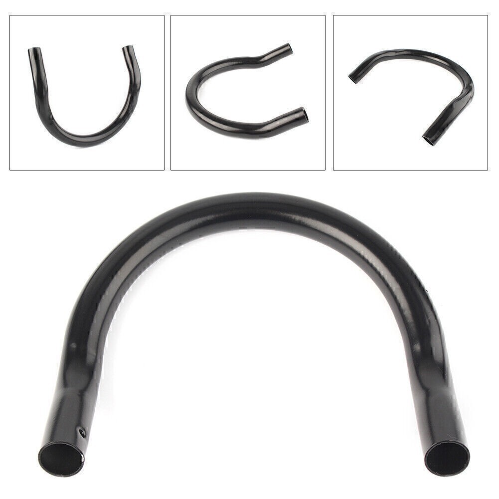 159MM Rear Seat Hoop Frame Trim Loop Fit Yamaha XS Suzuki GS Steel Black