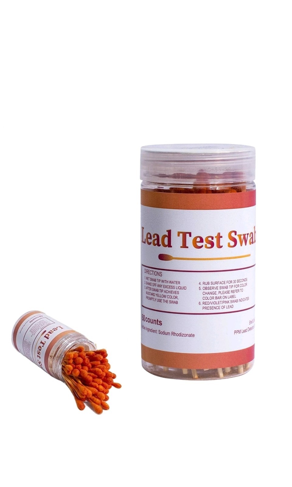 60X NEW FOLLOWIN Lead Paint Test Kit Instant Test Swabs For All Painted Sur #409