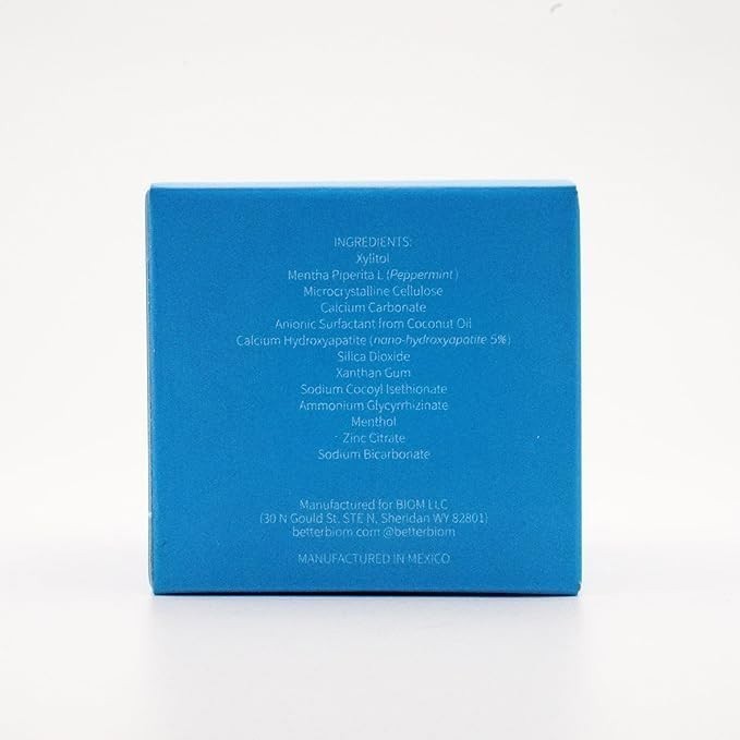 Toothpaste Tablets - Nano Hydroxyapatite, Fluoride & Plastic Free