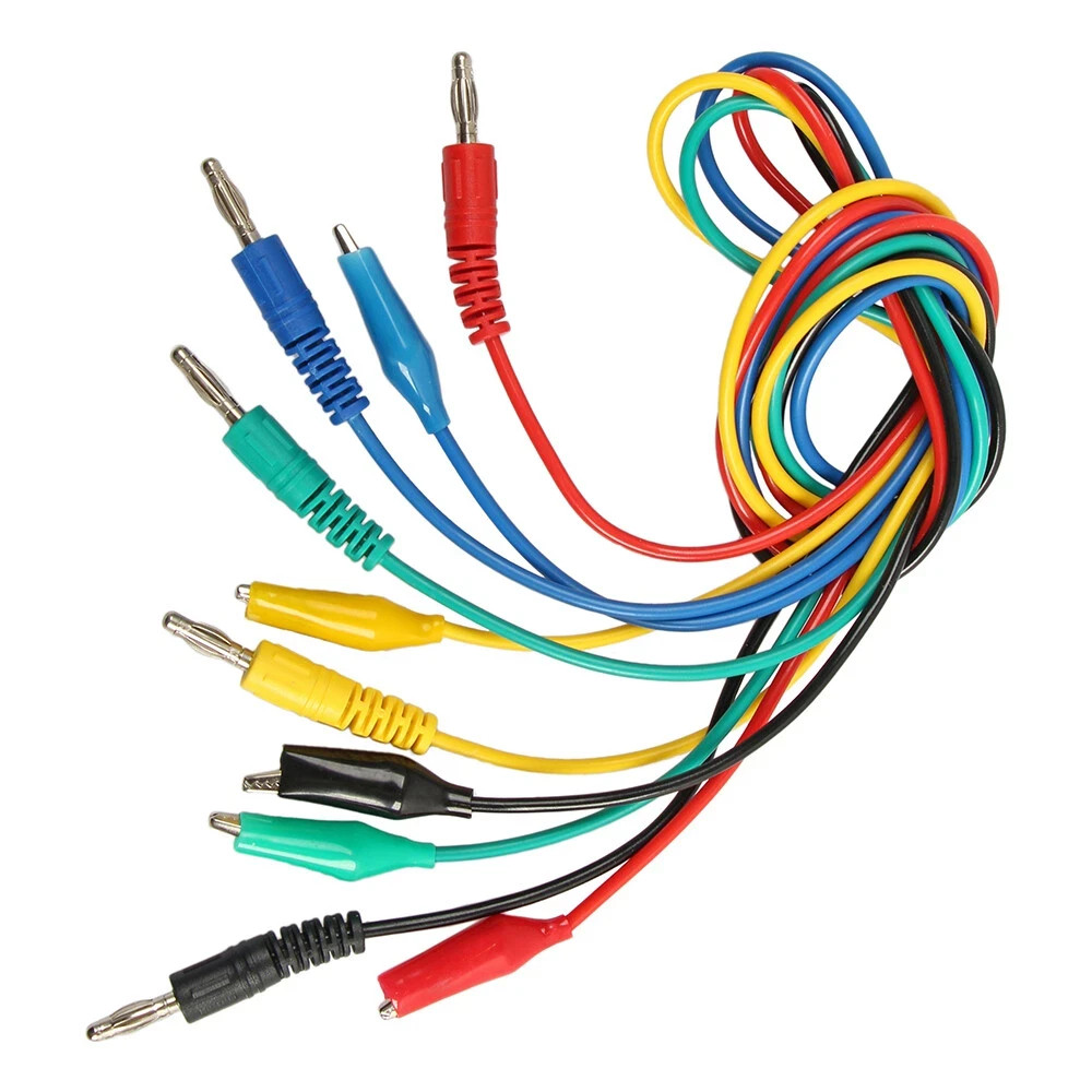 22pcs Automotive Back Probe kit Multimeter Test Leads Alligator Clips Wire Tool