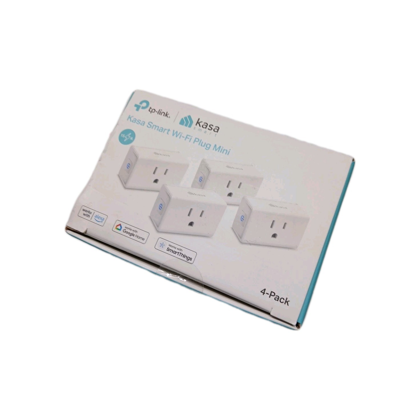 Kasa Smart Plug Mini 15A Smart Home Wi-Fi Outlet Works with Alexa Google. A7