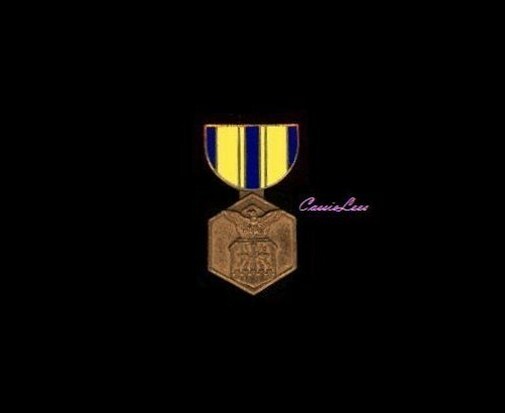 USAF Commendation Medal Pins + a custom promo pin