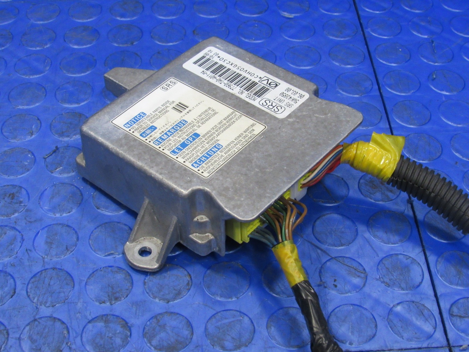 O8-1O Honda Accord Sedan EX-L SRS Control Unit Module OEM 77960-TA0-A01 0829