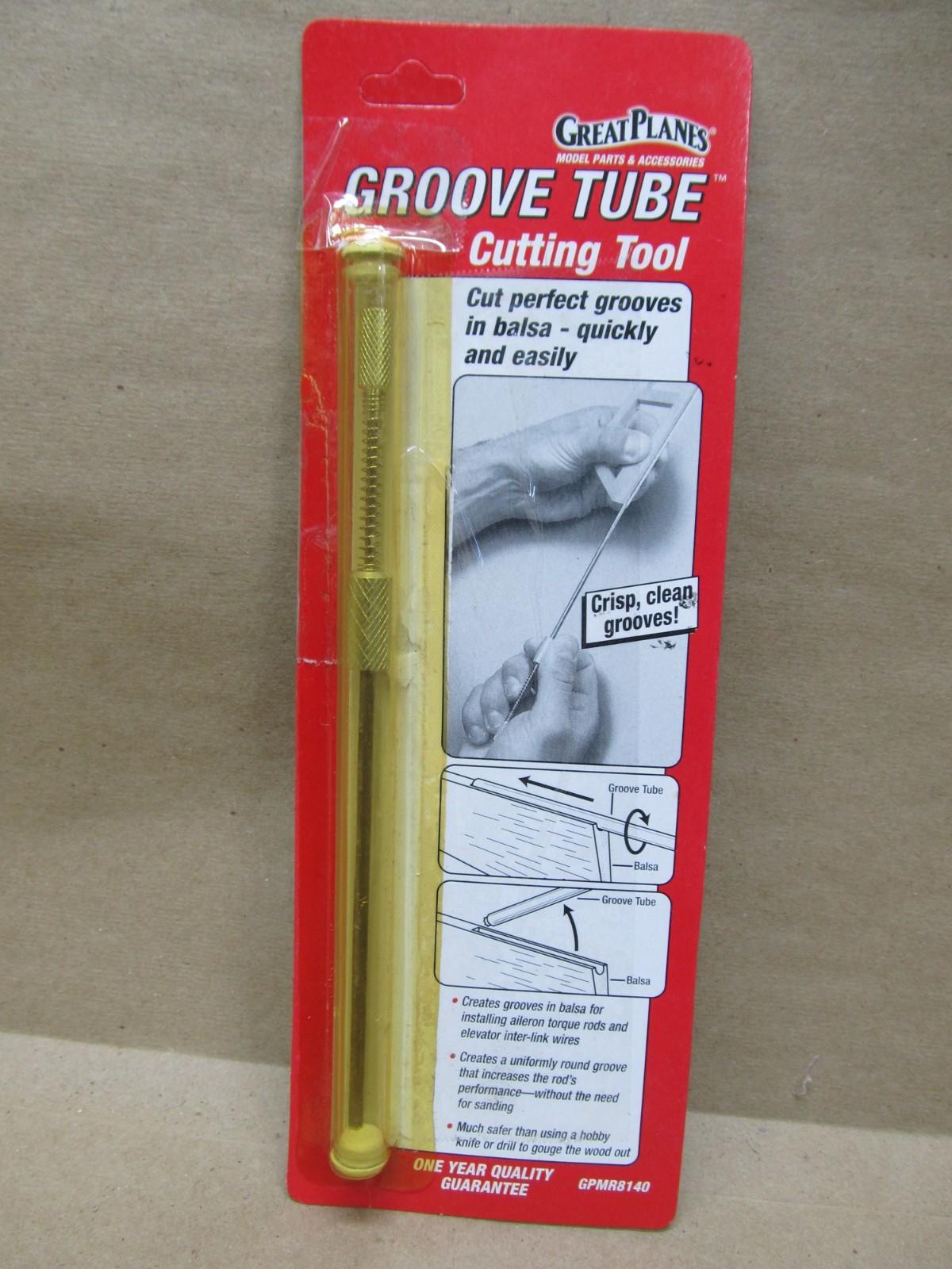 Vintage Great Planes Groove Tube Cutting Tool - #GPMR8140