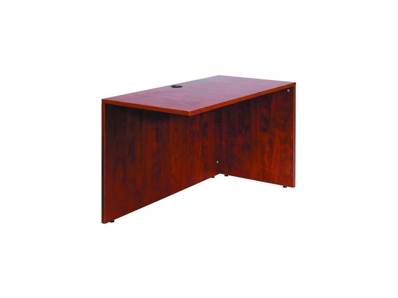 Boss 36-inch Mahogany Reversible Desk Return