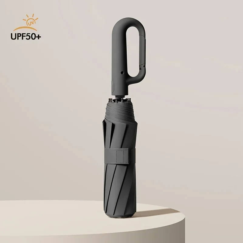 Automatic Folding Umbrella 20 Bone Large Windproof Reinforced Rain Protection