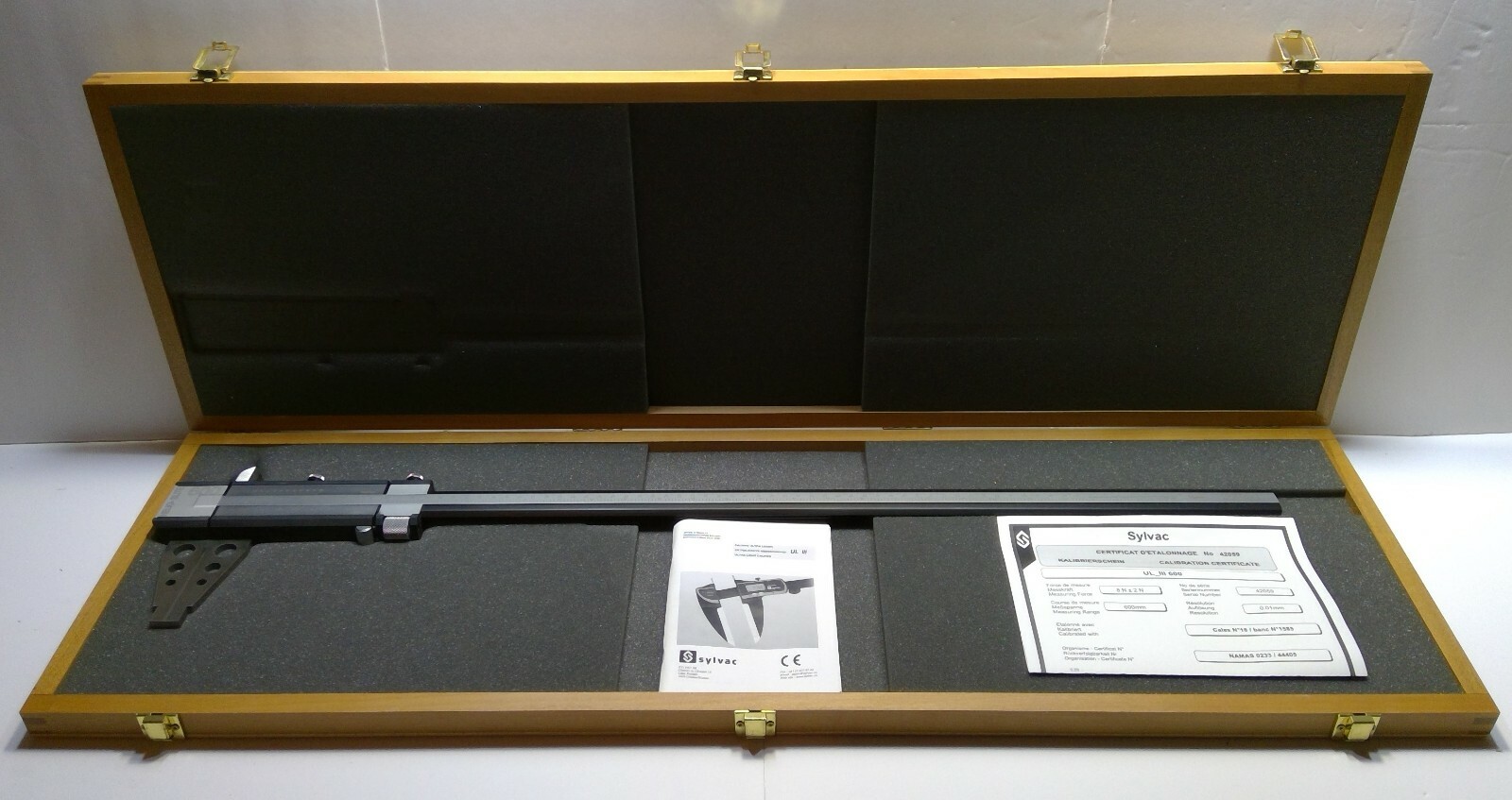 Fowler 24"/600 mm HELIOS ULTRA ALUMINUM PARALLEX FREE VERNIER CALIPER 52-088-024