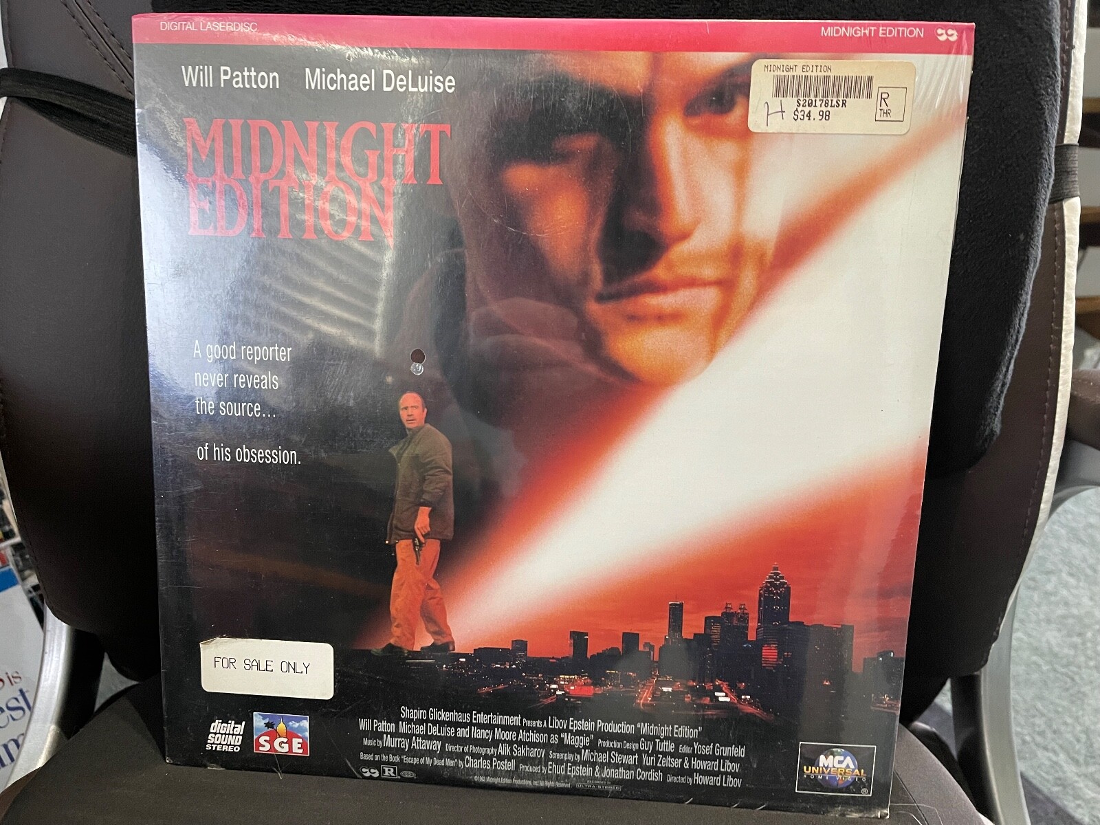 Midnight Edition 12" Laserdisc Brand New