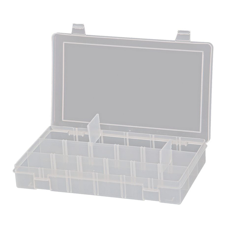Durham SPADJ-CLEAR, Small Plastic Adjustable Compartment Box (pack of 10)