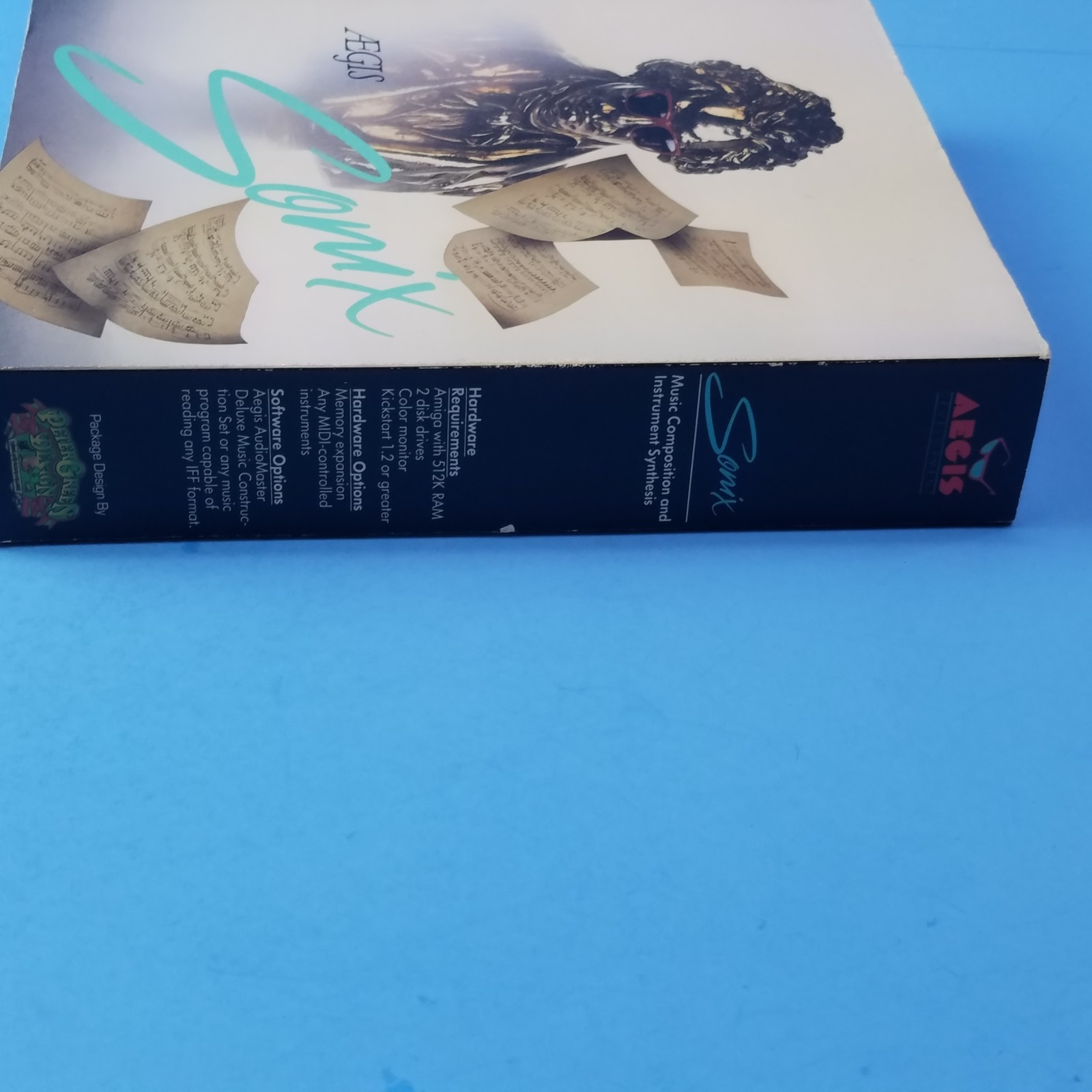 Aegis Sonix Music Composition For The Commodore Amiga Computer software