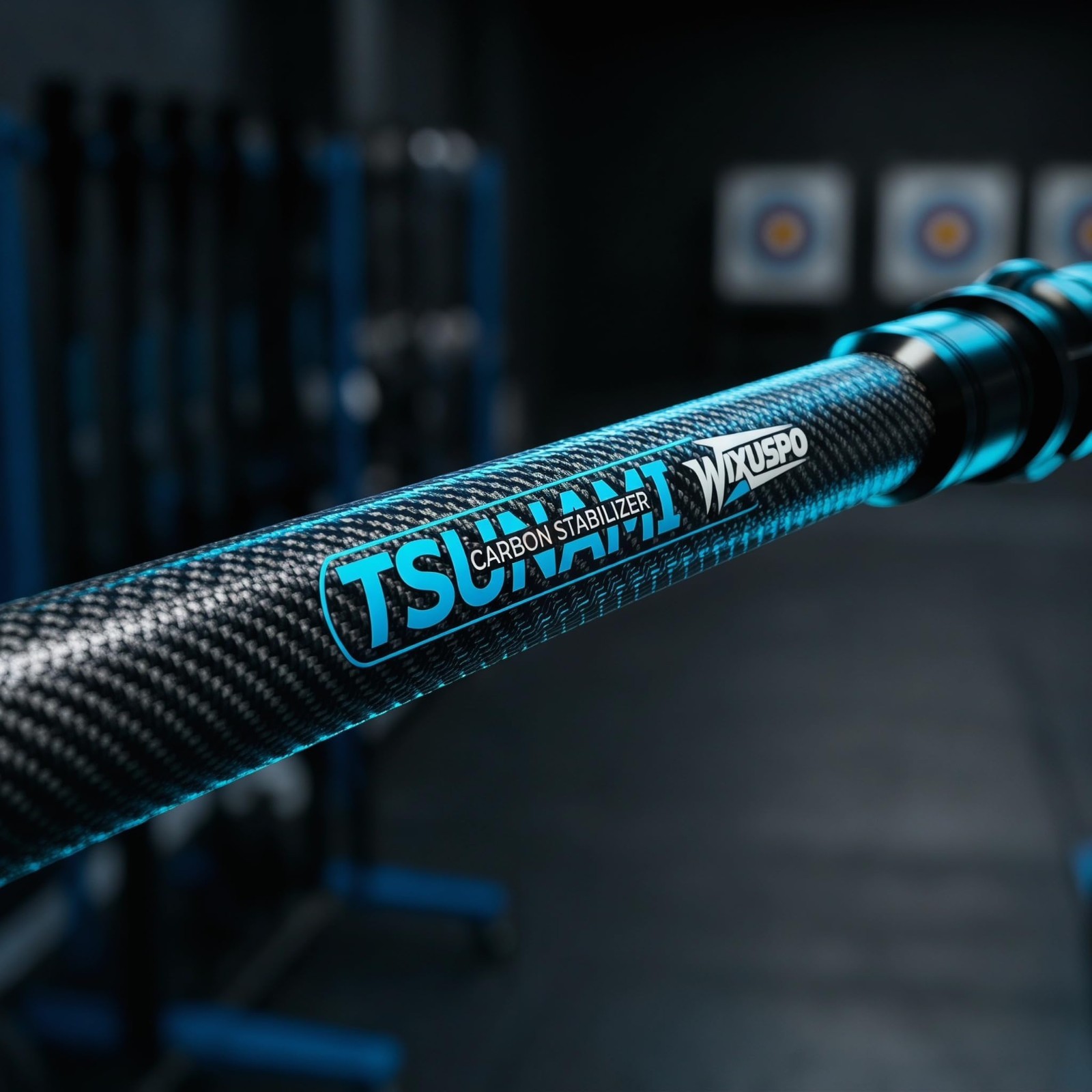 Universal Archery Bow Stabilizer with Shock Absorber & Noise Reduction - Detacha