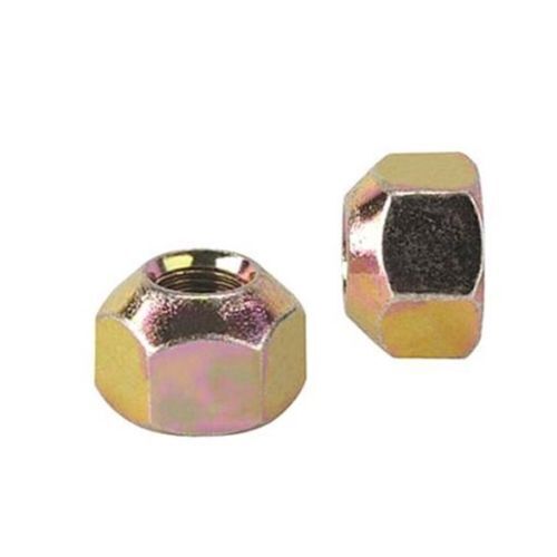 Single Sided Steel Lug Nut, 5/8 Inch RH Coarse Thread, Single Taper - 10 Pk