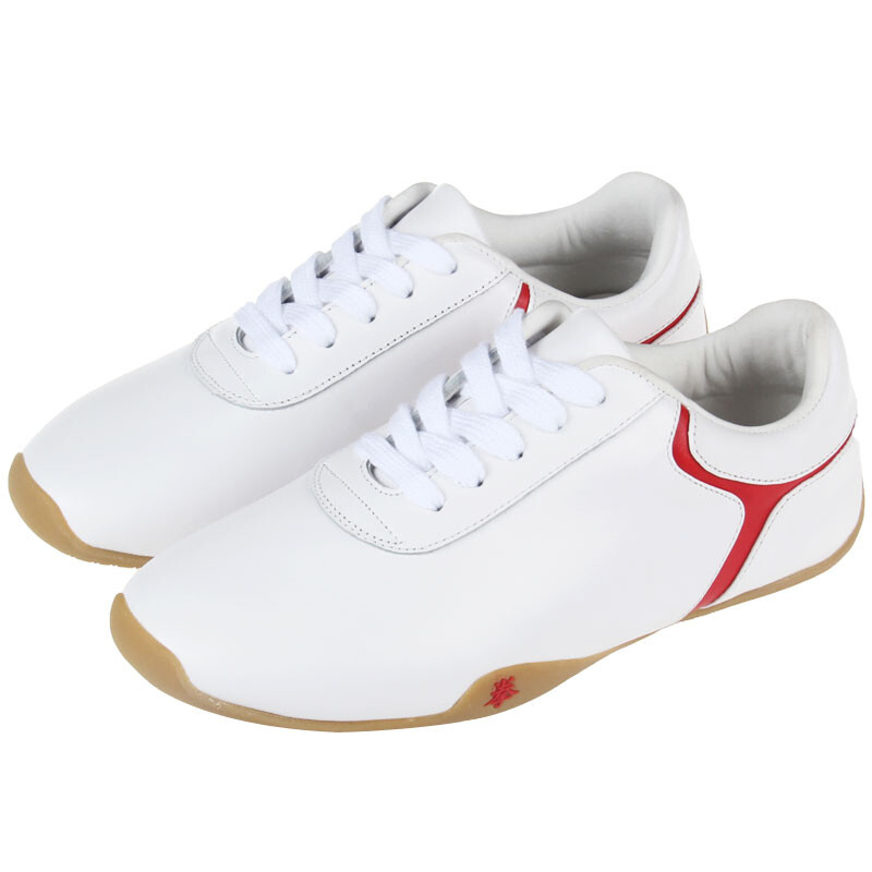 Genuine Leather Kung Fu Tai Chi Shoes Martial Art Shoes Wushu Sport Sneakers