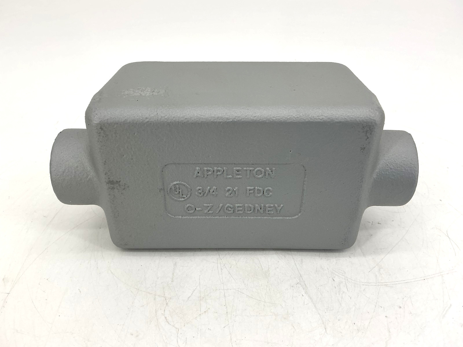New Emerson Appleton APPFDC175 Cast Device Box-Single Gang Deep-Type FDC 3/4"