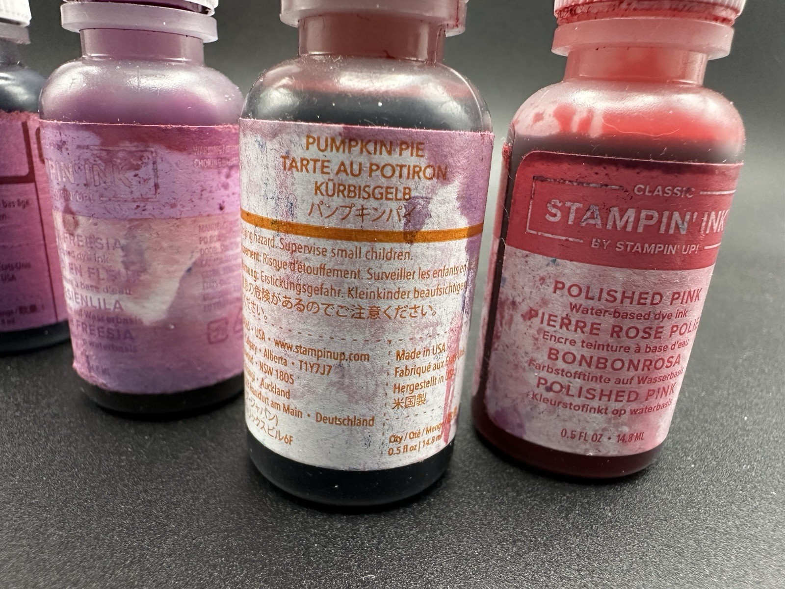 Stampin' Up! Classic Ink Pad Refill collection