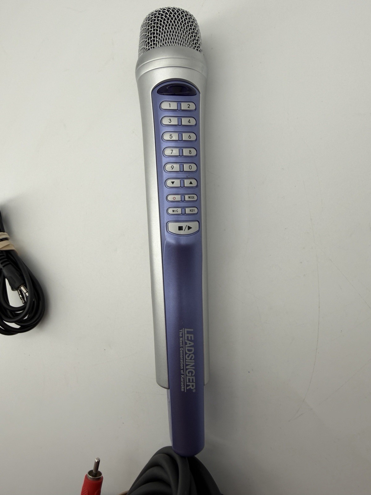 LeadSinger Karaoke Microphone LS-2100 & Power Cord - No Cartridges