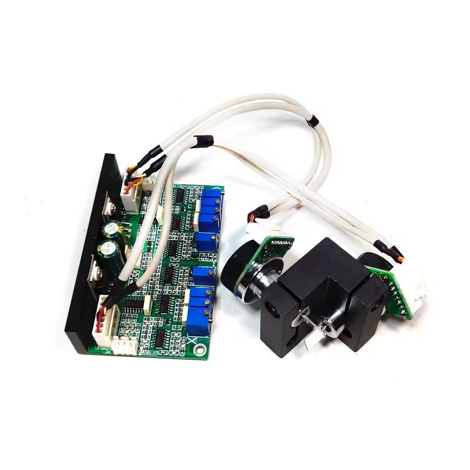 20Kpps Laser Galvo X-Y Scanning Galvanometer DIY SLA 3D Animation Stage Lighting