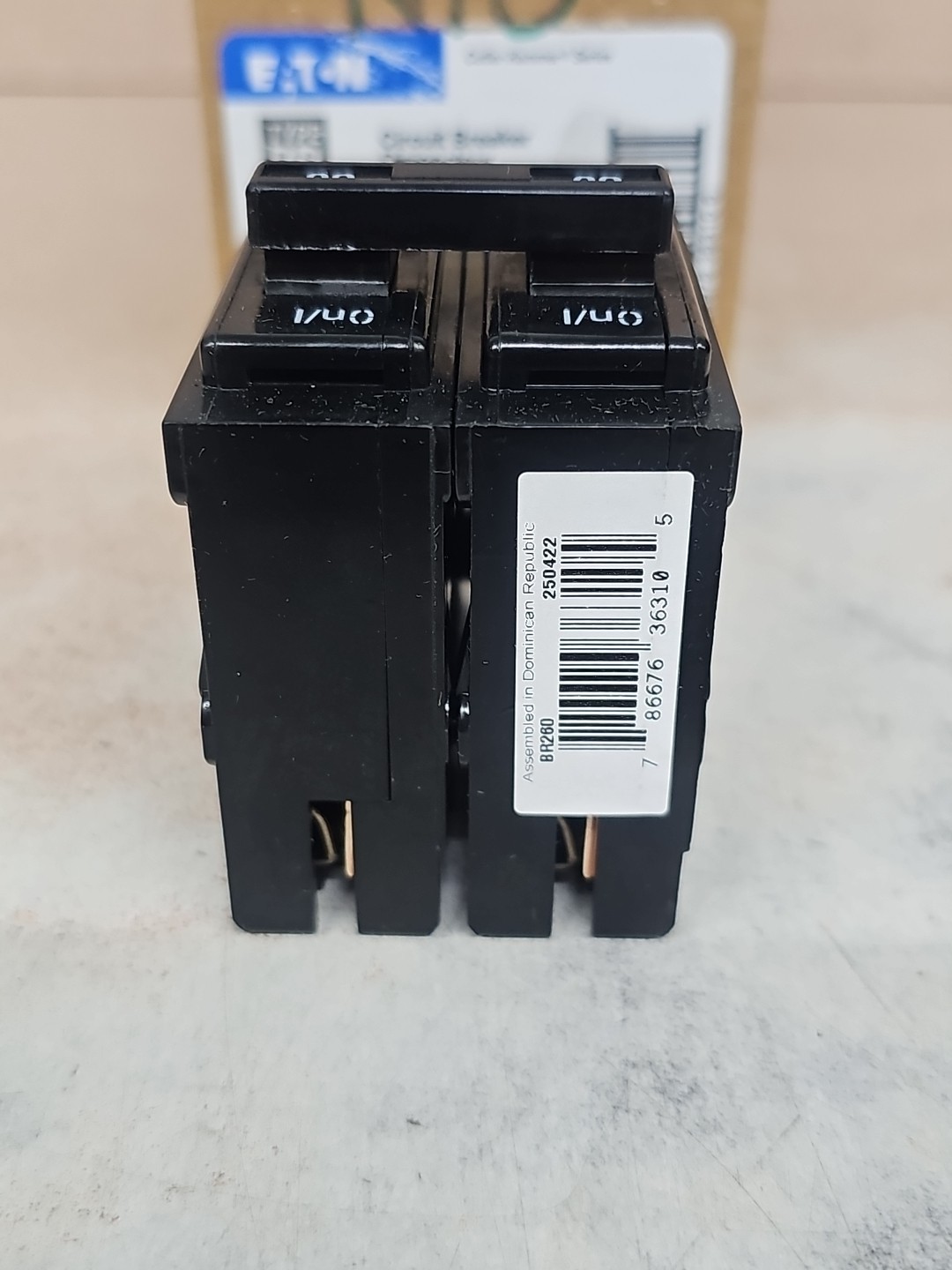 Cutler Hammer BR260 Circuit Breaker 60A 60 Amp 2 Pole 120/240V NTO