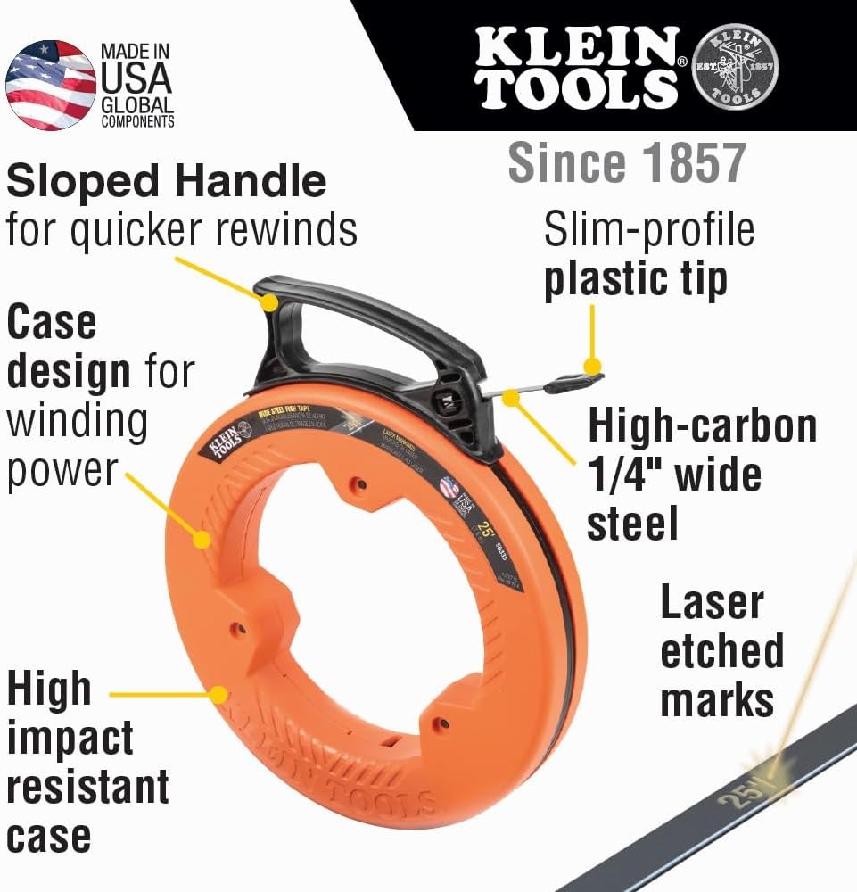Electrical Fish Tape Steel Wire Pulling Tool