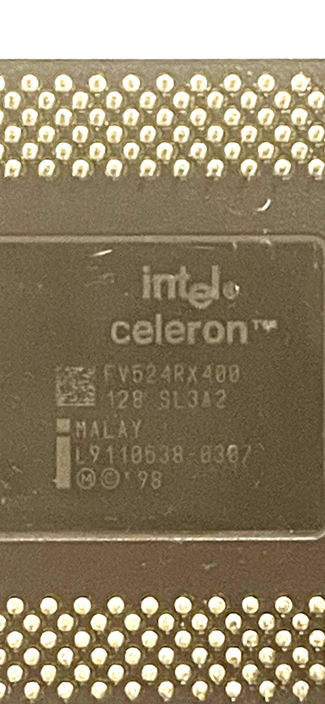 VINTAGE INTEL 400MHZ CELERON FV524RX400 SOCKET 370 CPU RM2-CMP60