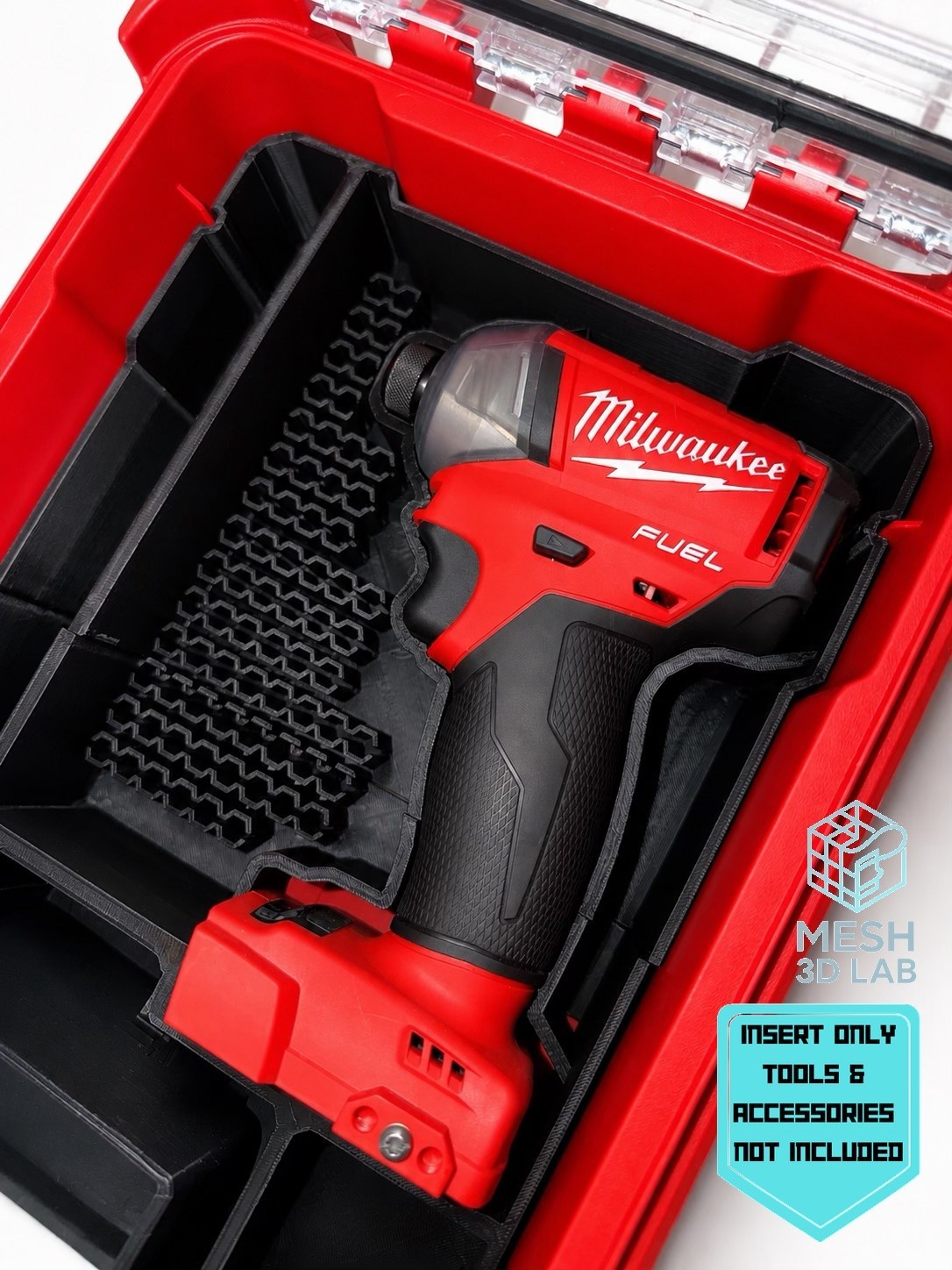 Fits Milwaukee M18 2760-20 SURGE Hydraulic Driver PACKOUT Insert (Insert Only)