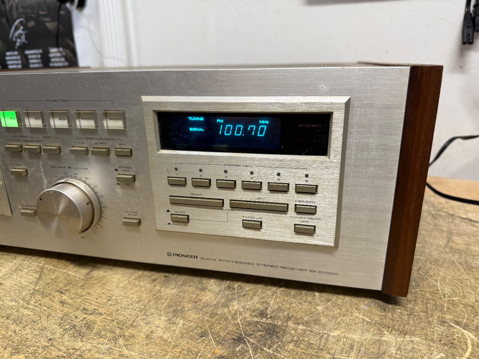 PIONEER SX-D7000 STEREO RECEIVER