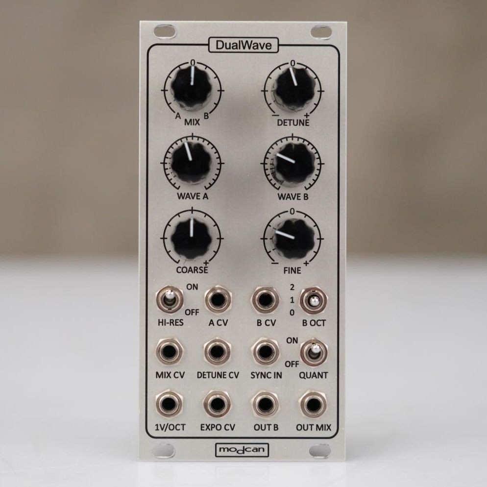 Modcan DualWave Eurorack Module w/ Box & Patch Cables #58566