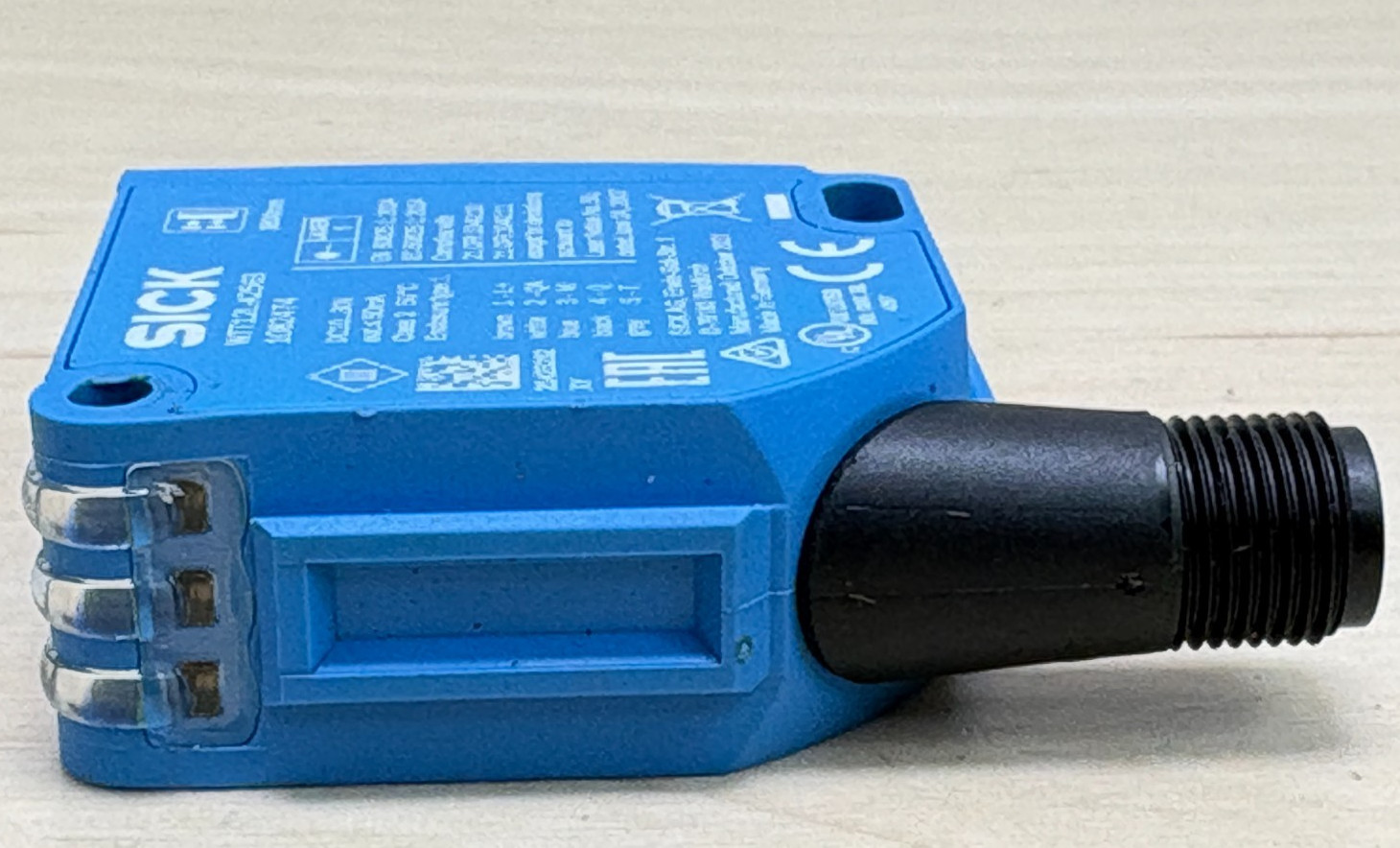 Sick WTT12L-A2563 PowerProx Laser Sensor, NPN / PNP, 1082474