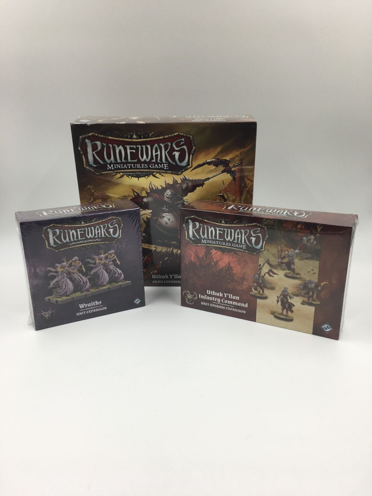 RuneWars Bundle Lot - Wraiths - Uthuk Y'llan Infantry & Army - Set of 3