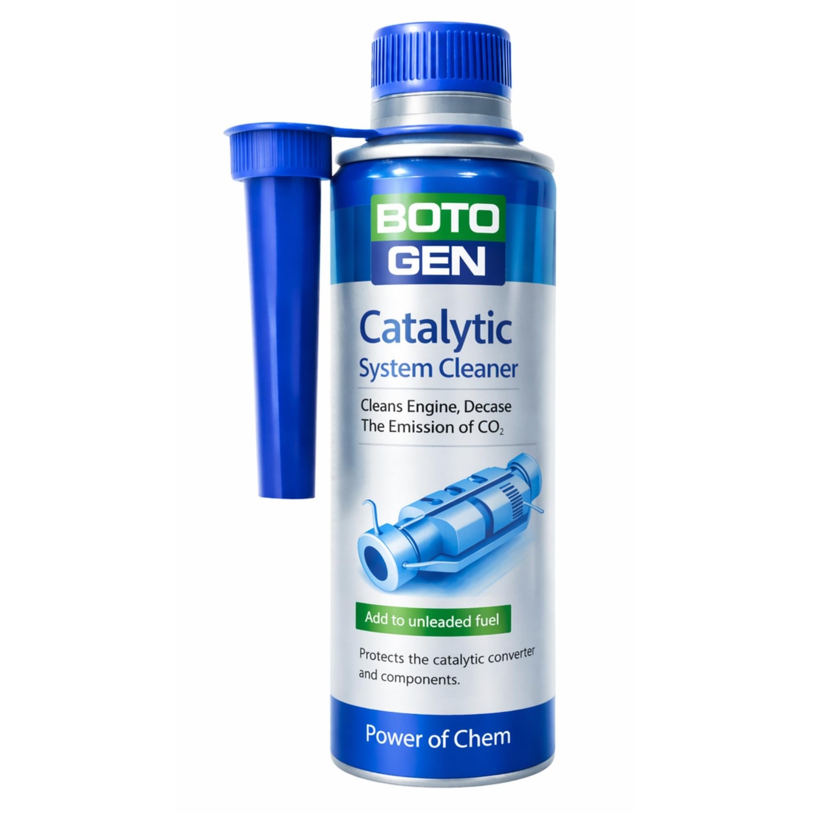 Catalytic System Cleaner, Special Active Solvent with high-tech additive Comb...