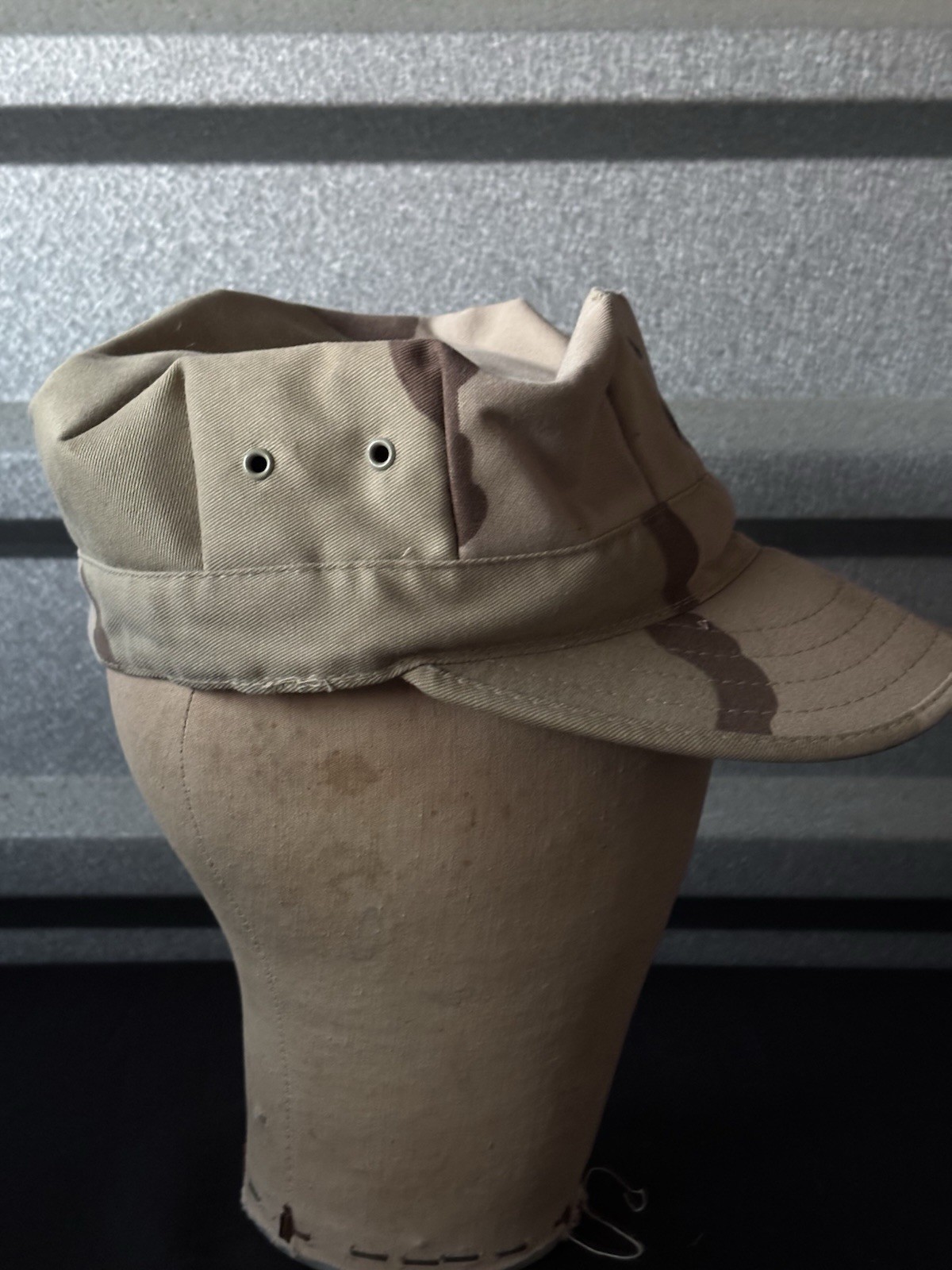 Vintage USMC Rare Desert Camouflage Hat 1988 Small