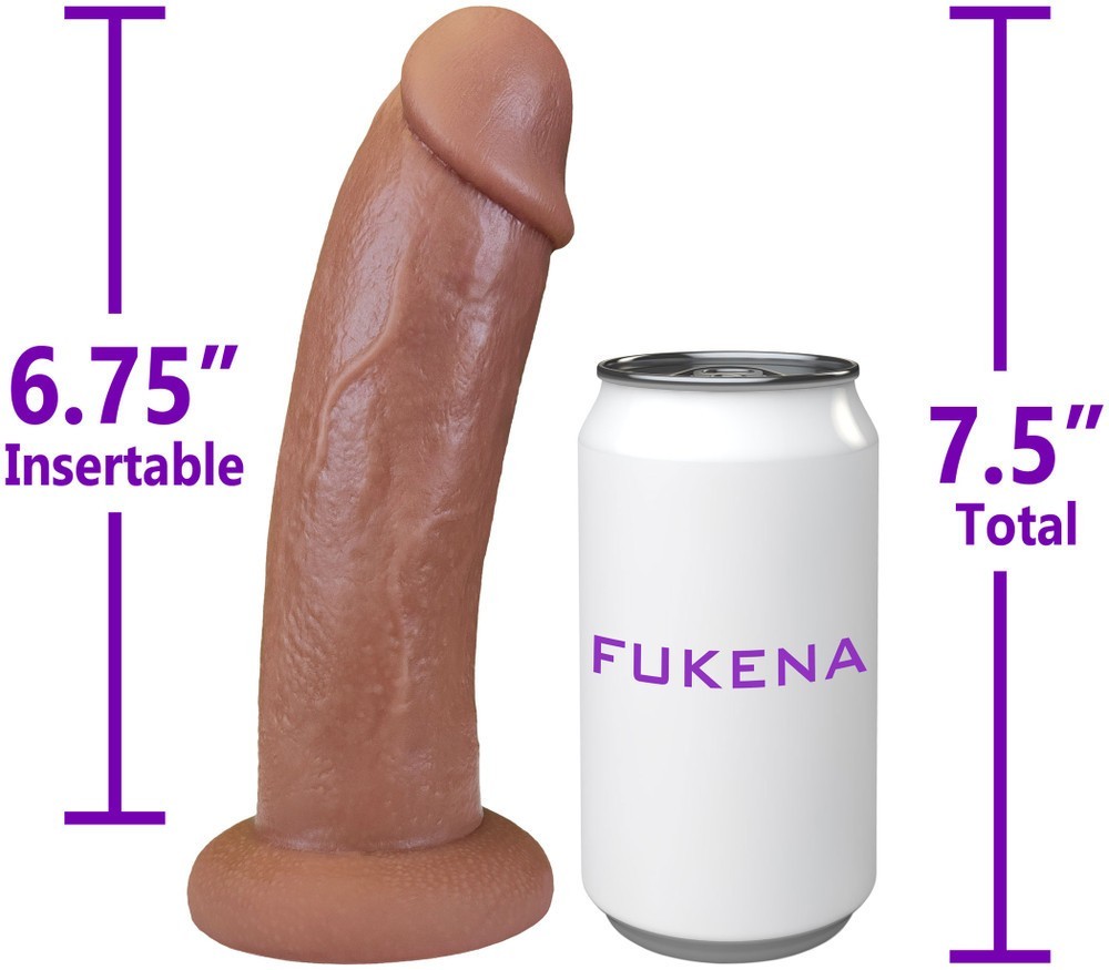 The Introvert by FUKENA - Posable Platinum Cured Dual Density Silicone Dildo