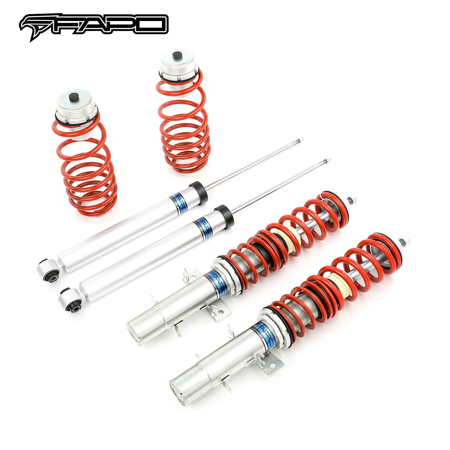 FAPO Shock Struts Coilover lowering kits for for VW Polo AW (2013-2019)