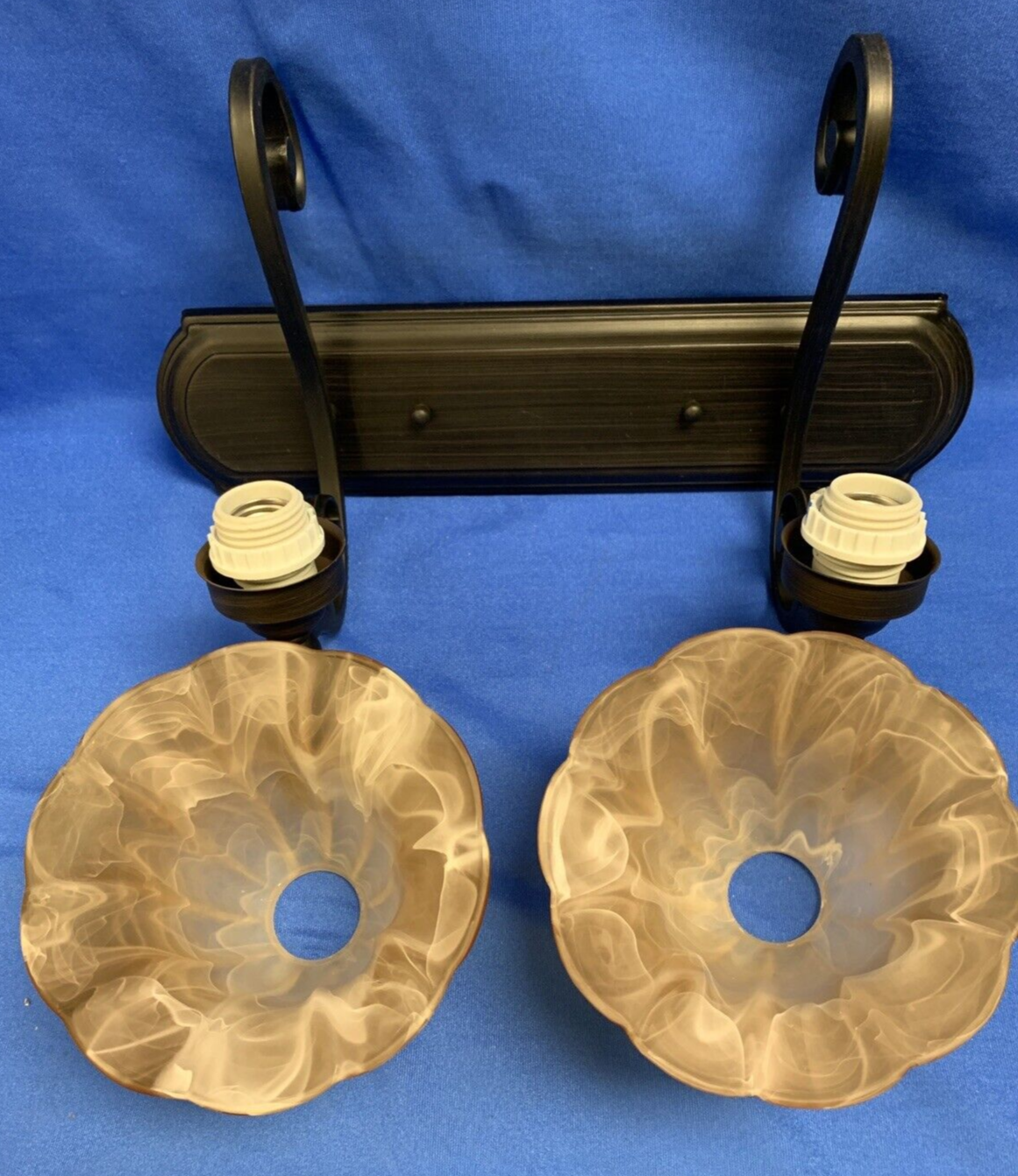 Yosemite Lighting 2-Light Bronze Finish Bathroom Vanity Light 94892VB