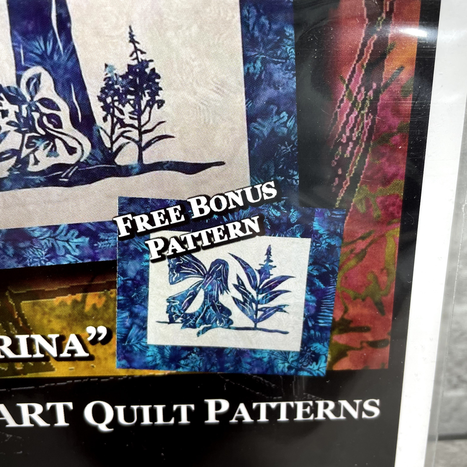 Fairies "Katrina" Quilt Pattern plus Bonus Pattern by Willow Bend Creations New