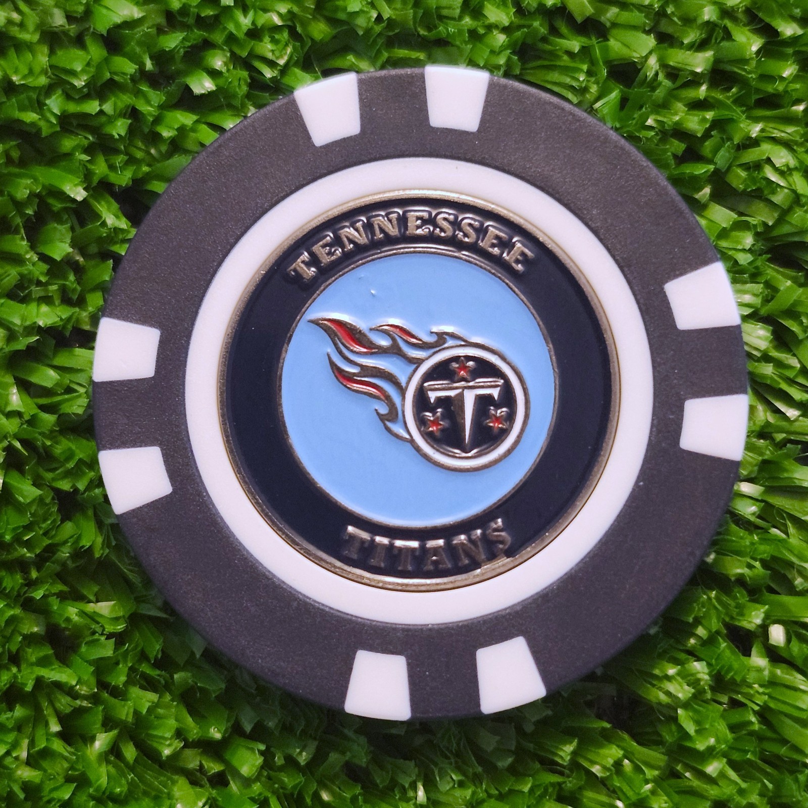 NFL Tennessee Titans Golf Ball Marker Magnetic Poker Chip New