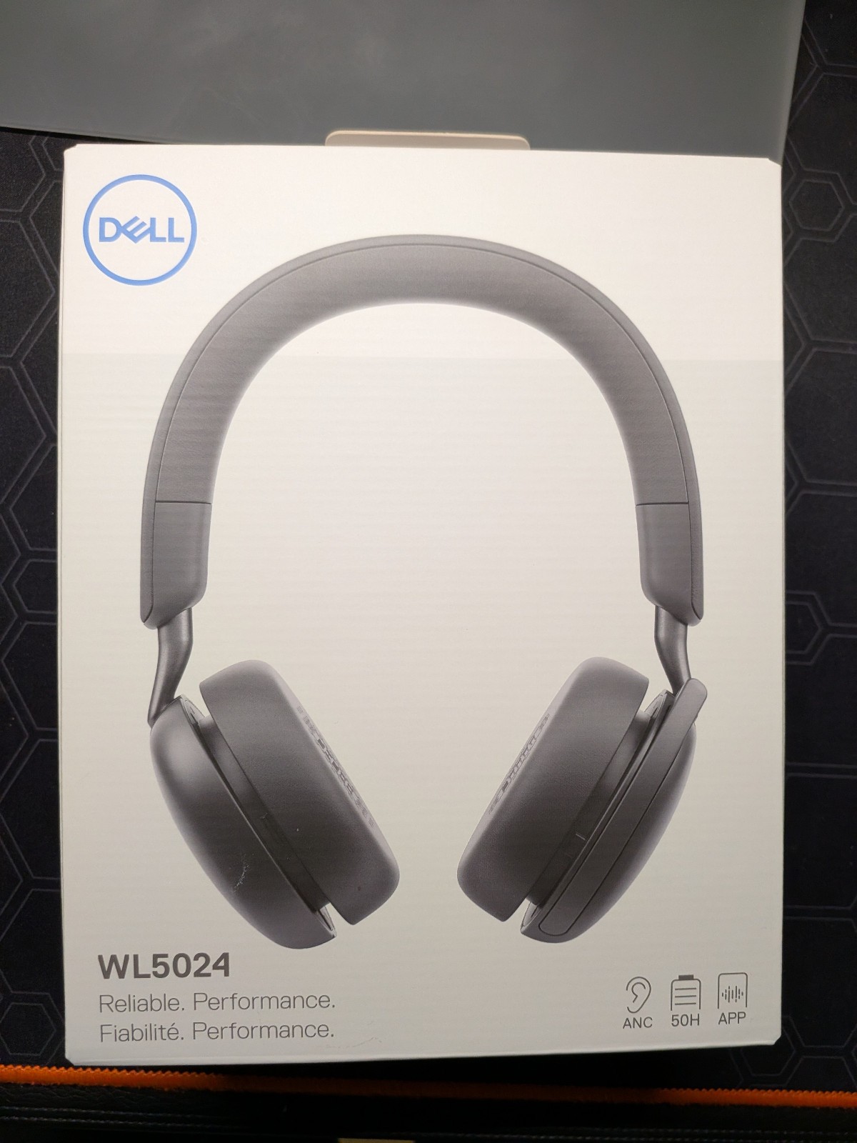 Dell WL5024 Pro Wireless ANC Bluetooth Headset - New