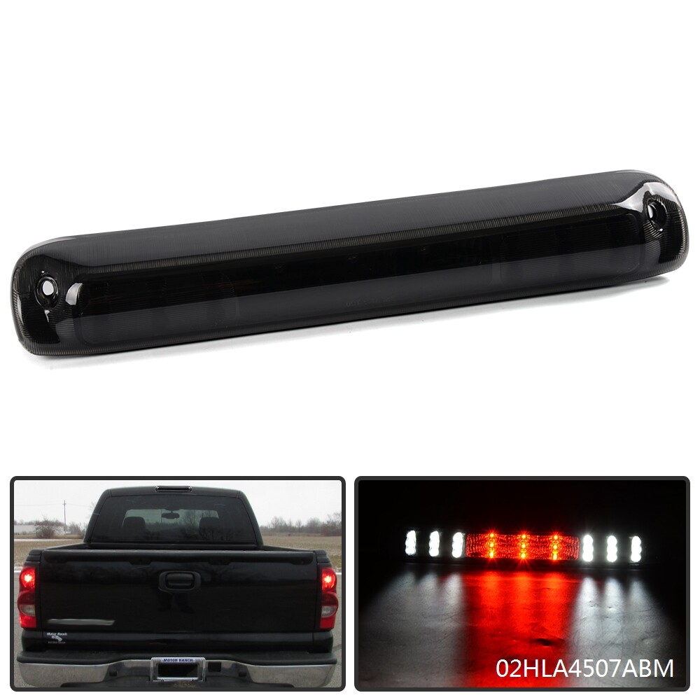 264115BK Fit For Chevy Silverado 99-06 LED 3rd Brake Light Kit Smoked Lens