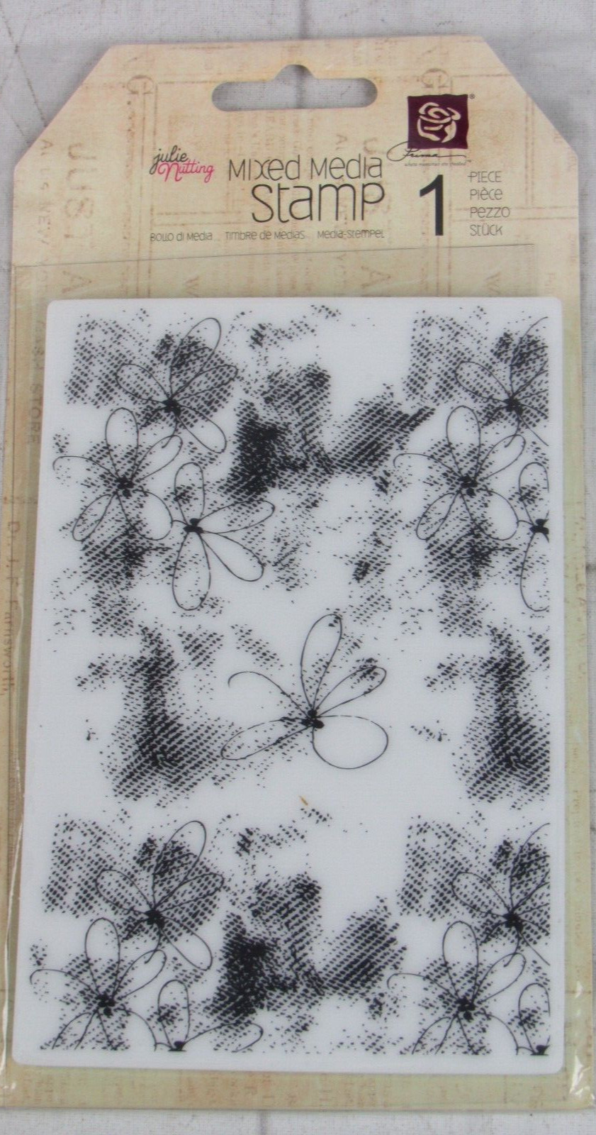 Prima Cling Stamps, Mixed Media Stamps, 1 pcs, 910228