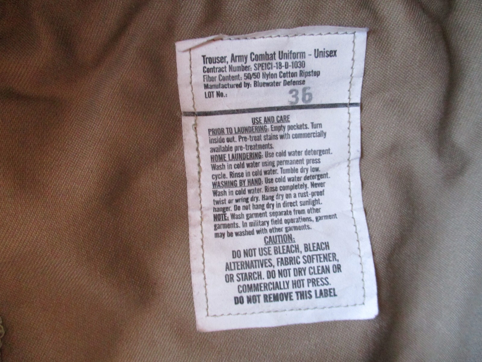 OCP, Multicam Current Issue Combat, Utility Pants, SMALL LONG, 31x33.5 inches