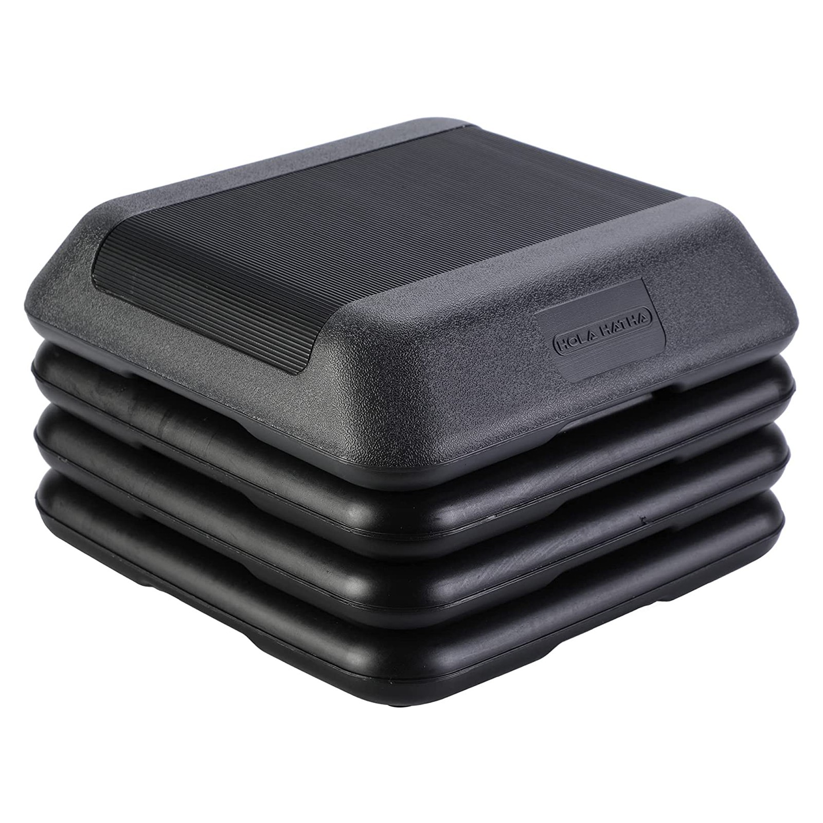 HolaHatha Aerobic High Step Platform with Risers (Open Box)