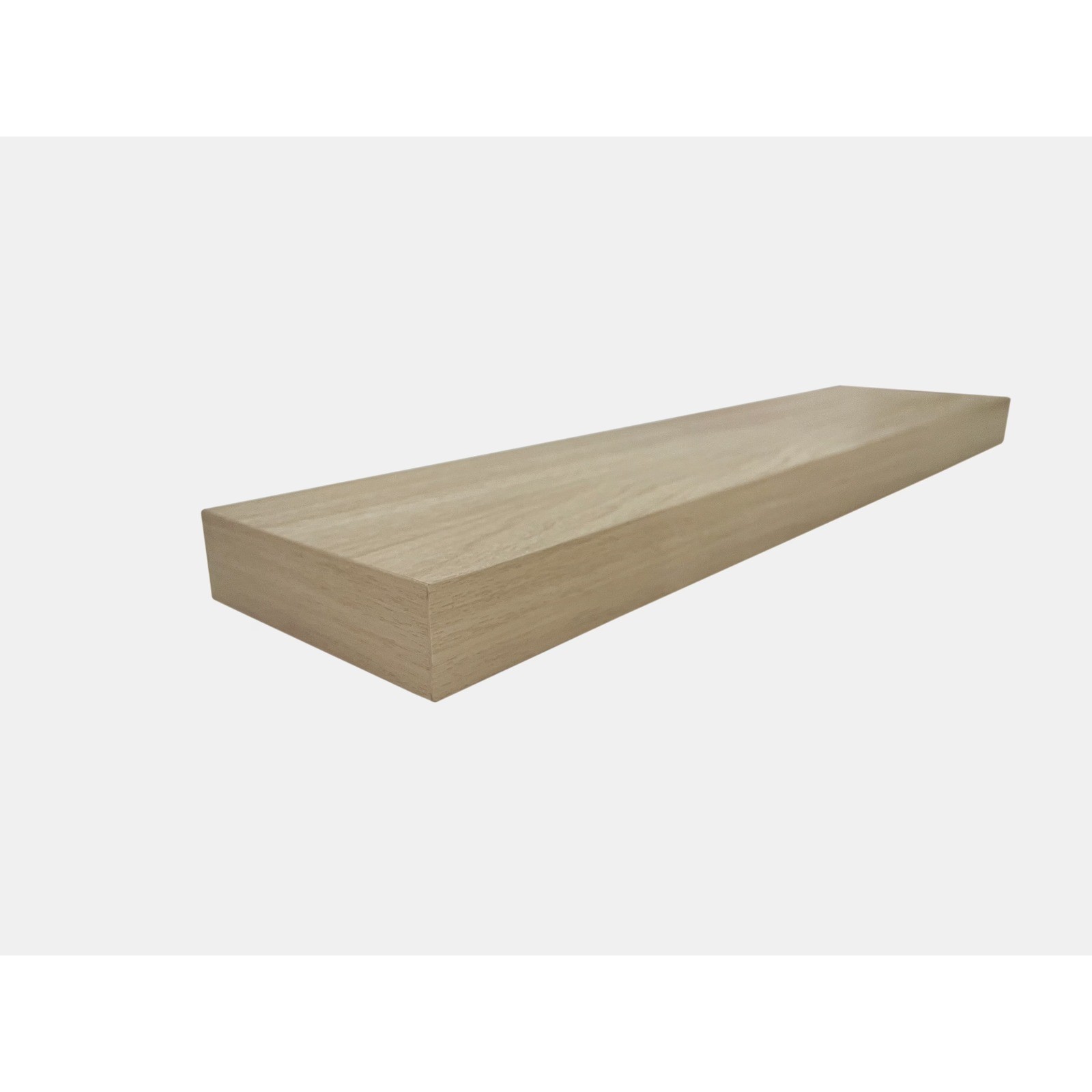 Natural 18" Wood Floating Shelf