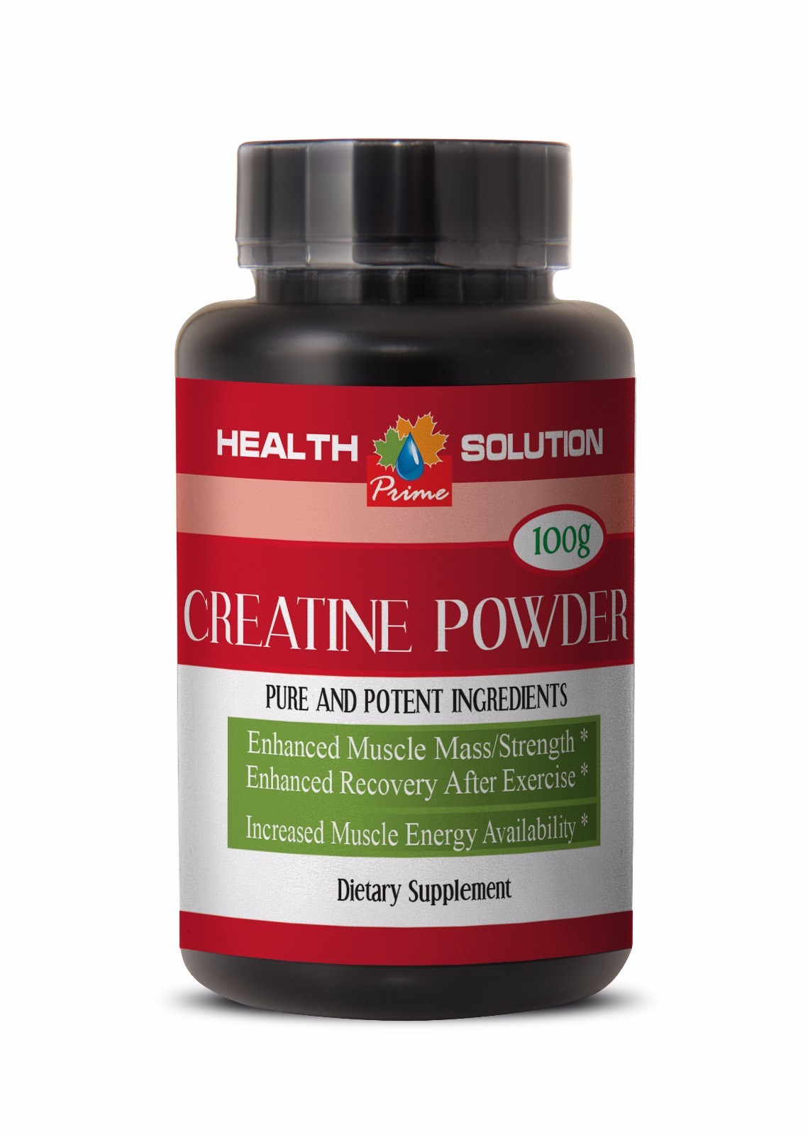 Nutritional Support - CREATINE POWDER - supplements for athletes - 1 B, 100 g