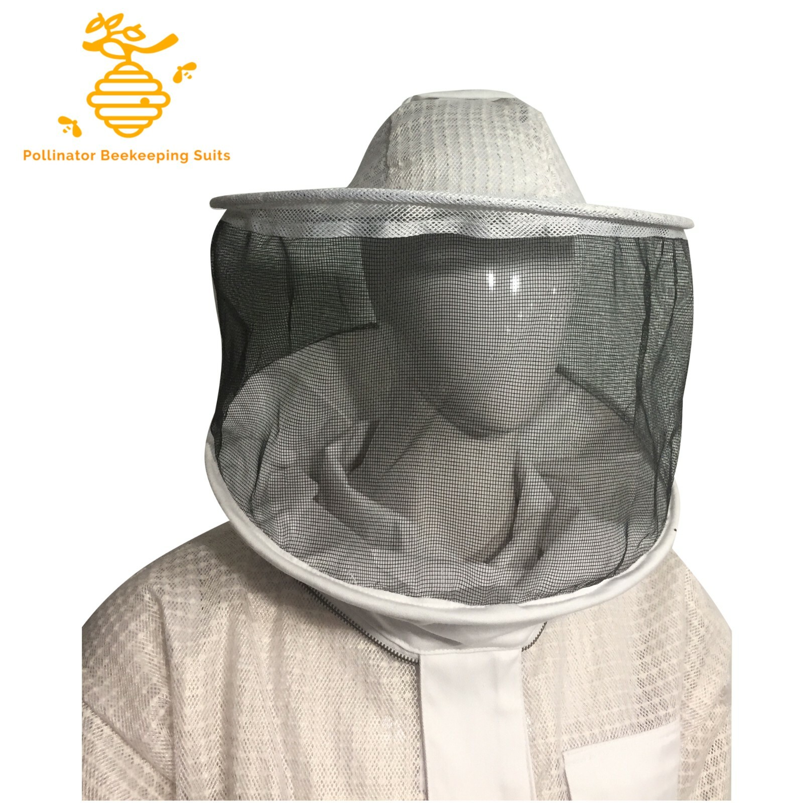 THREE LAYER MESH ULTRA VENTILATED BEEKEEPERS BEE JACKET ROUND VEIL SUPER COOL