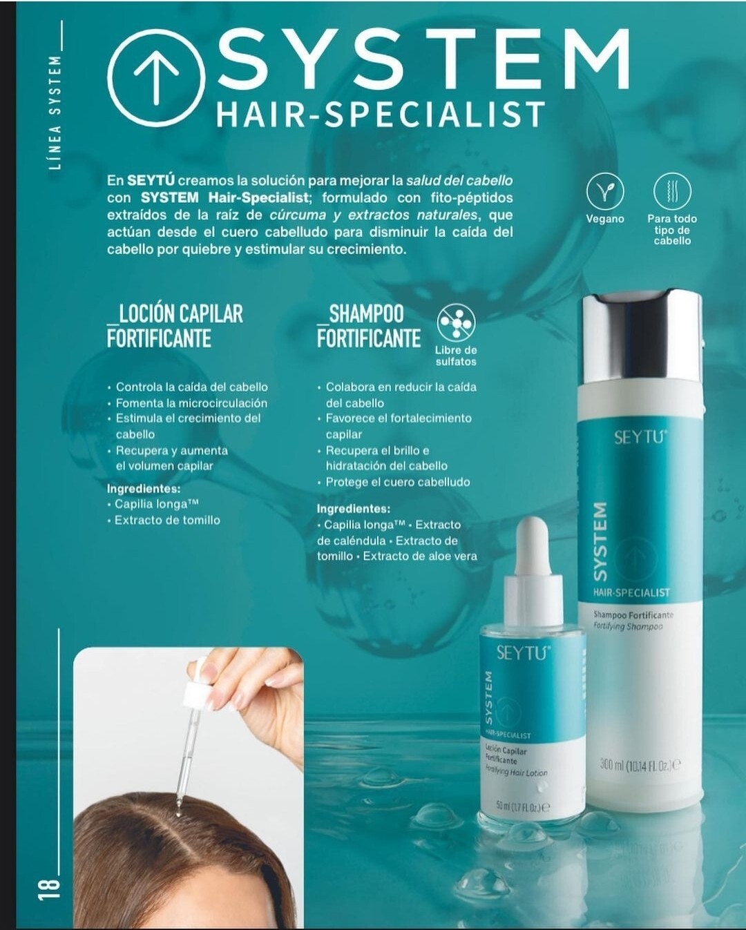 Fortifying Hair Lotion50 ml SEYTƯ  and Fortifying Shampoo300 ml. Specially...