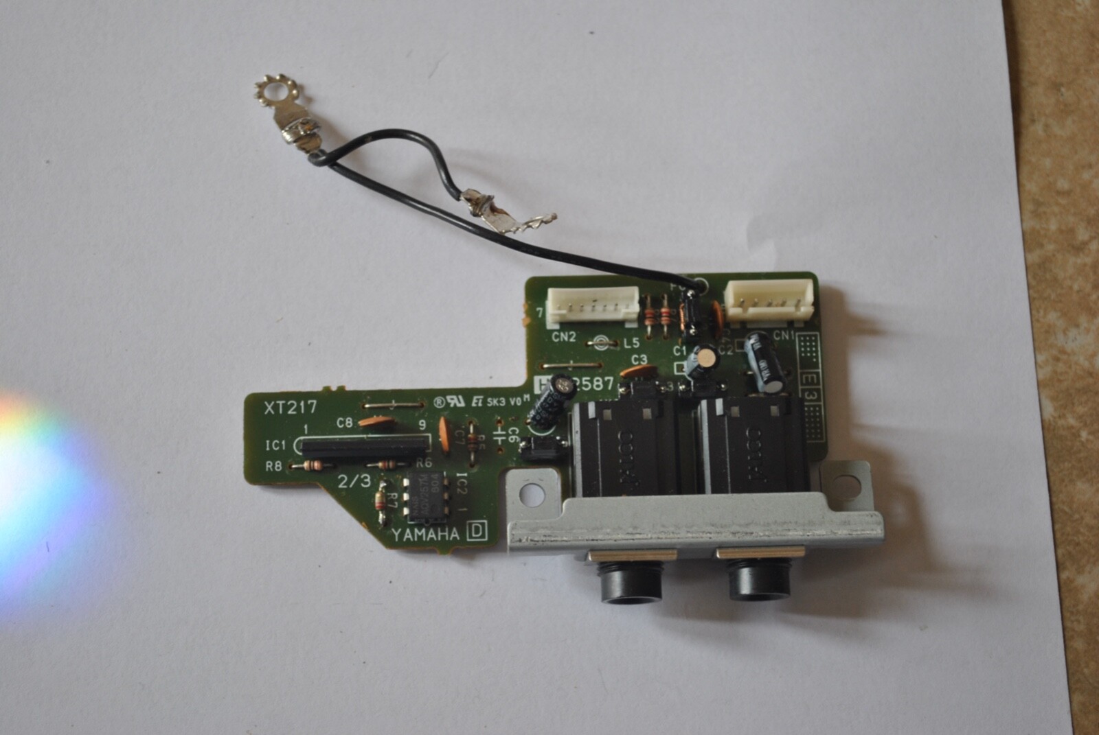 yamaha 2587 jack board