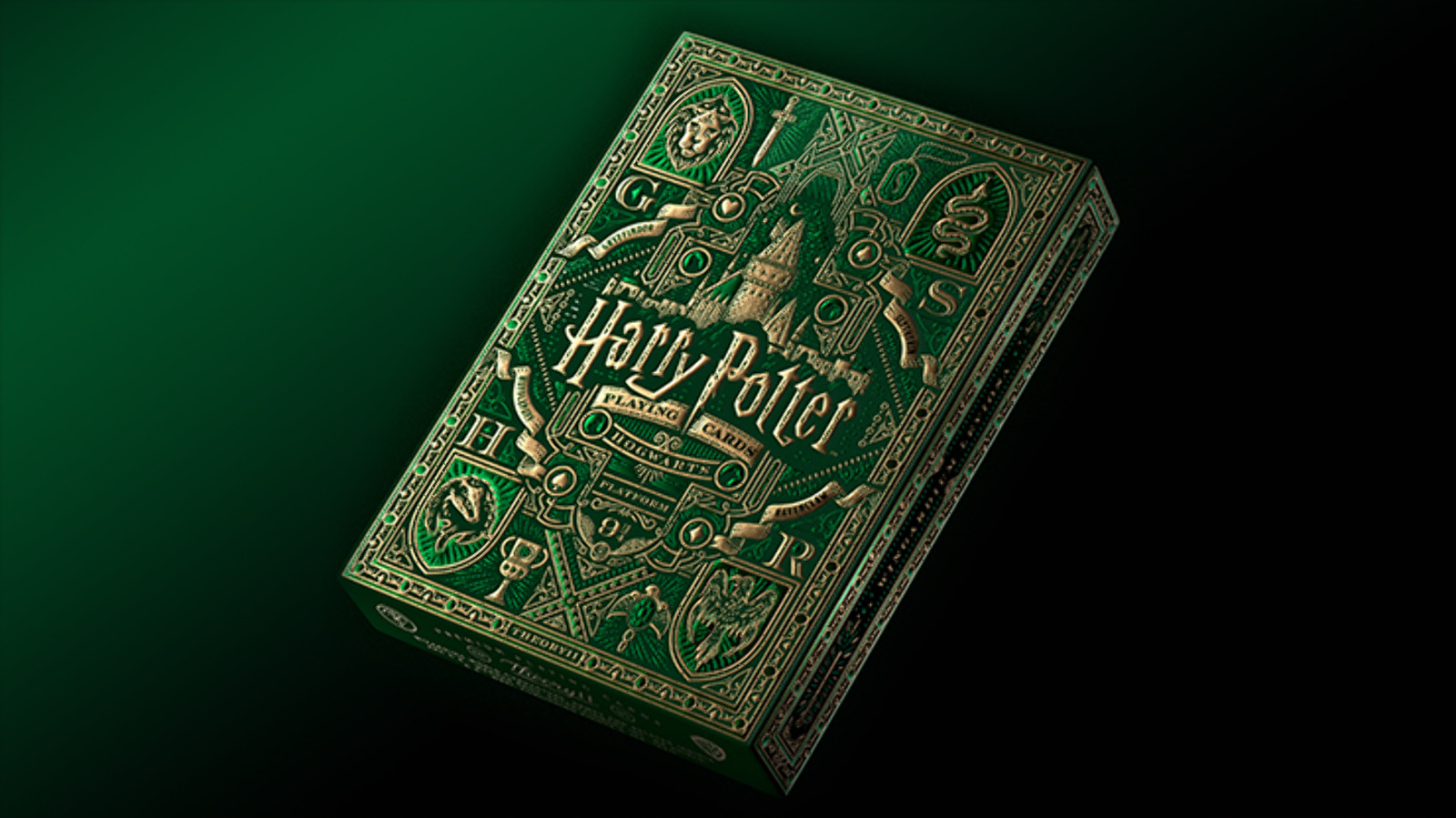 ARCH-Harry Potter (Green-Slytherin) Playing Cards by theory11